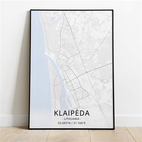 Senovinis Klaipėdos žemėlapis