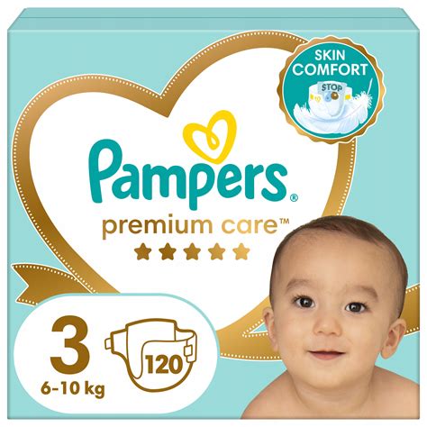 Naujagimis su Pampers Premium Care sauskelne