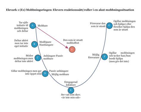 Diagrama, iliustruojanti D. Olweus vaidmenų schemą patyčiose